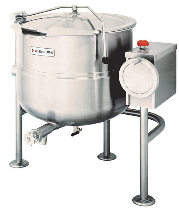 KDL-T: Direct steam kettles, tilting