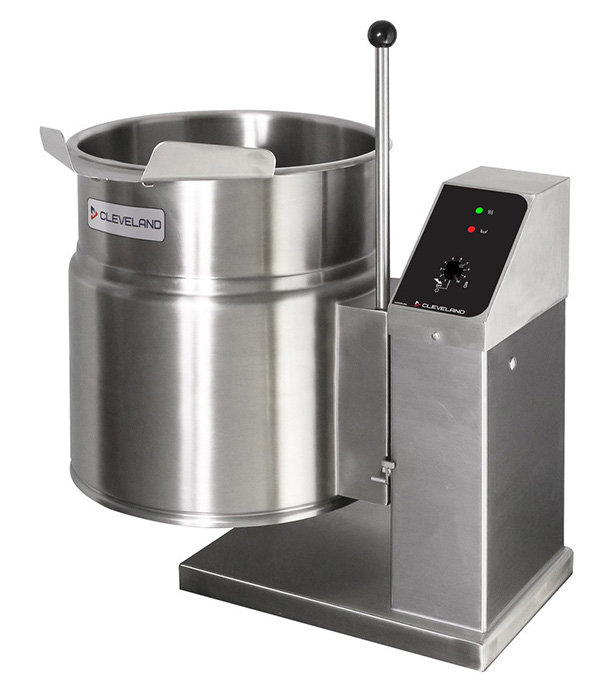 KET-T: Electric steam kettle, tilting