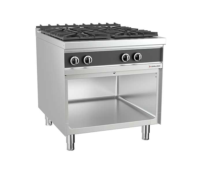 Open Gas Burner Range 